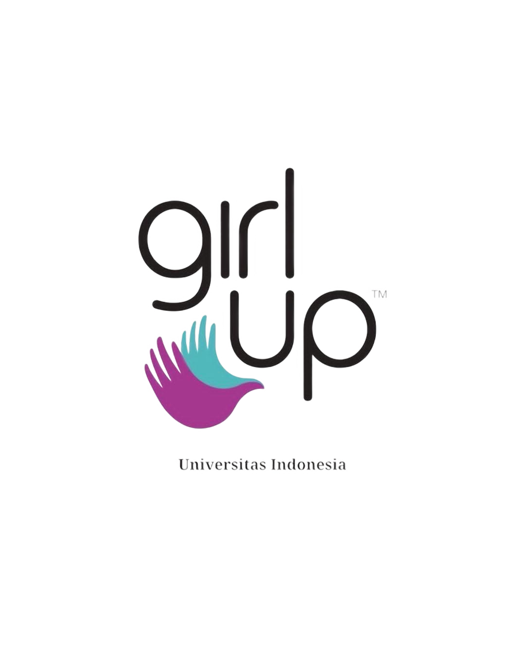 Logo girl up UI
